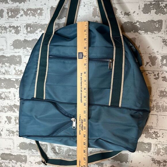 Handmade workshop | duffle bag expandable blue - Picture 9 of 10